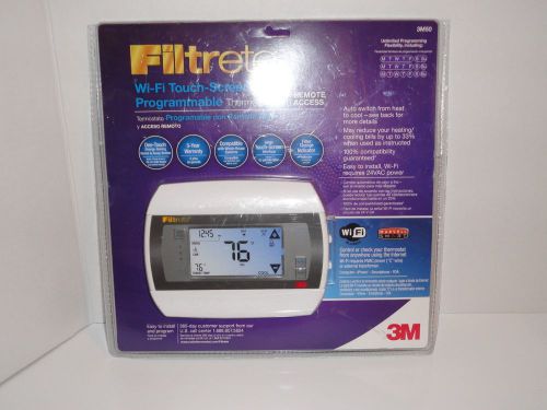 FILTRETE WI FI TOUCH SCREEN PROGRAMMABLE THERMOSTAT 3M50