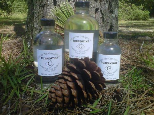 16 oz. bottle 100% pure gum spirits of organic turpentine, cures many diseases! for sale