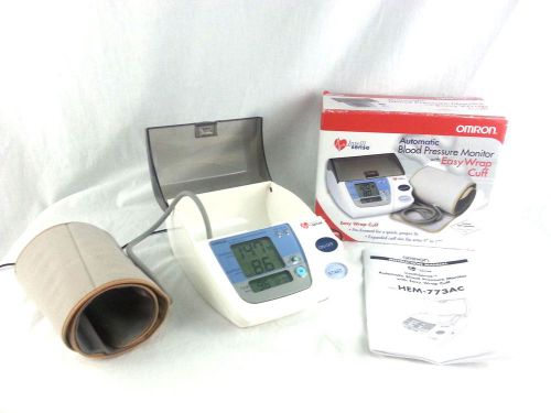 Omron IntelliSense Automatic Blood Pressure Monitor - Model HEM-773 - White - 6v