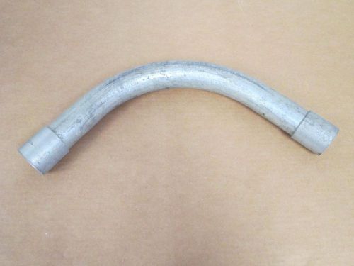 Mfg unknown  90 degree 1-1/2&#034; rigid conduit sweep elbow w/coupler fittings for sale