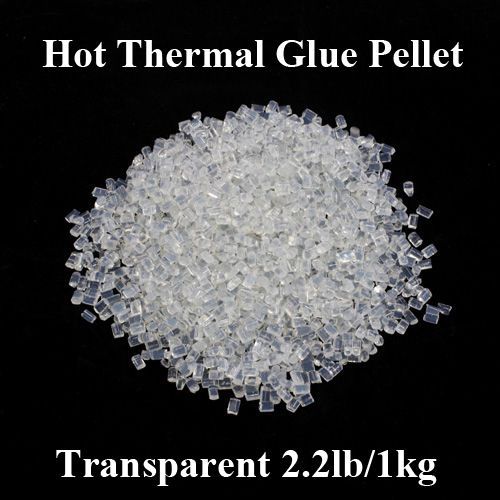 2.2lb 1kg 5MM Hot Thermal Book Binding Pellets for All Binding Machine clear