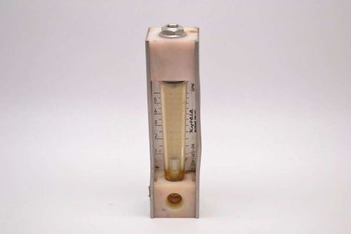 Kytola vdk-4eg-dn flow tube esko liquid 1/2 in 1-5gpm water flow meter b493277 for sale