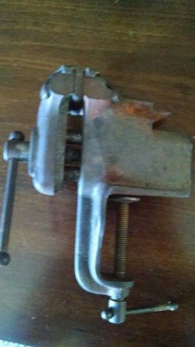 Clamp on vise with reed no. 2 copper jaws for sale