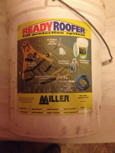 Miller ready roofer fall protection kit for sale