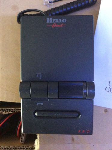 Hello Direct 1560 Pro Telephone Headset Amplifier Only New