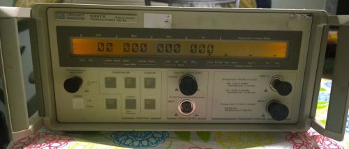 HP 5347A 10Hz to 20GHz Microwave Counter/ Power Meter