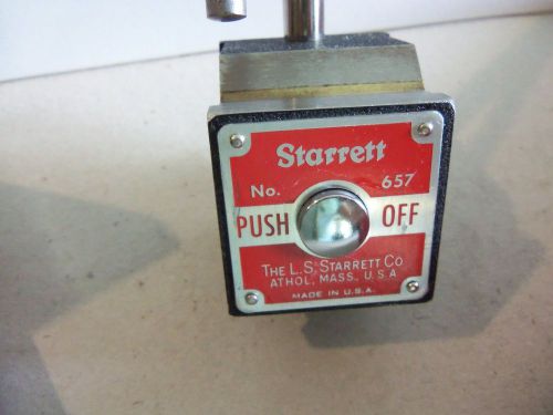 Starrett Magnetic base indicator holder