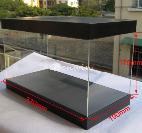 Self-Assembly Clear Acrylic Display Case Transparent Plexiglass Dustproof Box