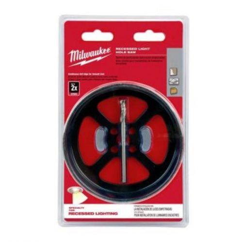 Milwaukee 6-3/8&#034; recessed light whole saw 49-56-0305 brand new for sale