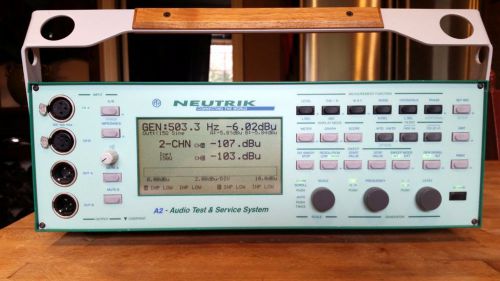 Neutrik a2 audio test analyzer for sale