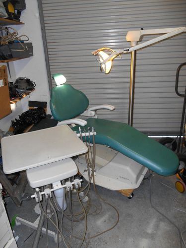 Dental Complete Op Dentaleze aXcs Chair, Midmark Asepsis 21 Cart, LF-II Light