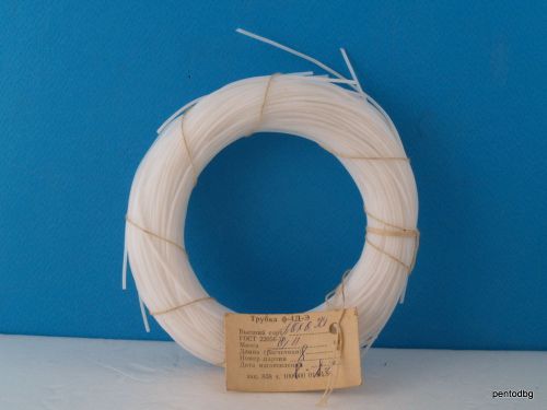 0.110kg~48m teflon ptfe f-4d tubing  id-1.0mm ed-1.4mm wall-0.2mm ussr military for sale