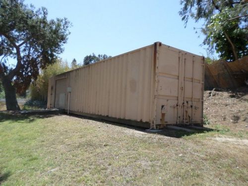 40&#039;x8&#039; conex box/shipping container/storage unit heavy metal w/ wood floor for sale