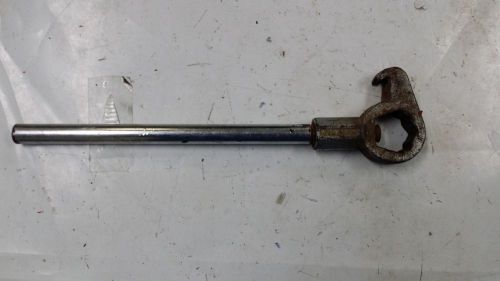 Powhatan fire hydrant wrench adjustable mouth, spanner firemans tool for sale