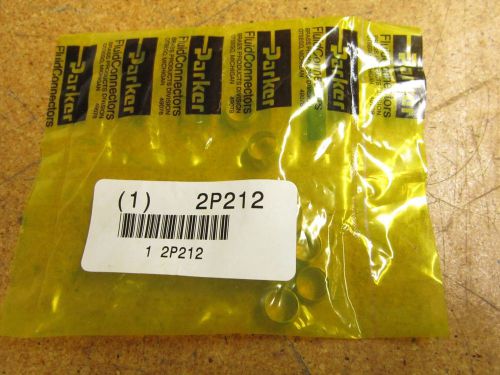 Parker 2p212 3/8 brass sleeves pack of 10 new for sale