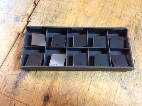 (10) ISCAR Ceramic Milling Inserts CNG 432T IN22 - FREE SHIPPING!!!