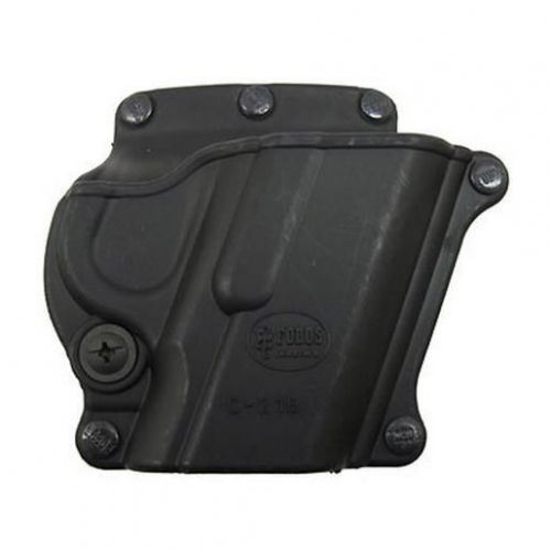 Fobus roto belt holster 1911 officer&#039;s compact right hand polymer black c21brb for sale