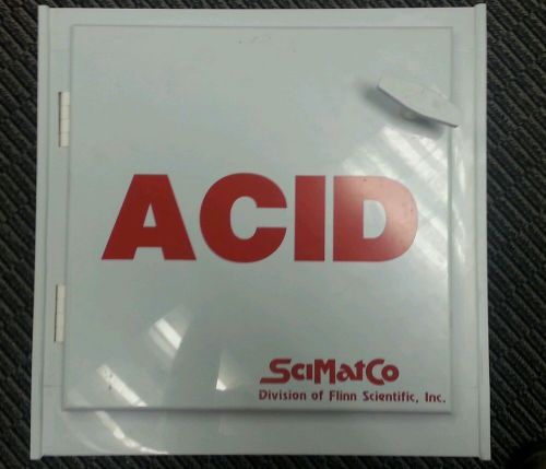 SCIMATCO SC5000 Acid Safety Cabinet,16 In. H,16 In. W