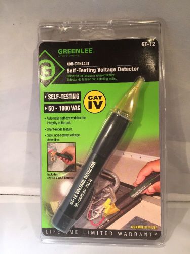 Greenlee Textron GT-12A Non-Contact Voltage Detector