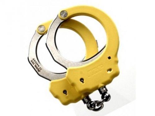 ASP  Yellow Steel Identifier Chain Handcuffs new