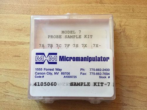 Micromanipulator Model 7 Probe Sample Kit - New in Wrapper