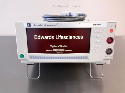 Edward LifeSciences Vigilance VGS Continuous Cardiac Advanced Patient Monitor OR
