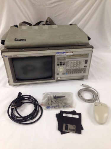 HP HEWLETT PACKARD 1670D DEEP MEMORY LOGIC ANALYZER W/ POUCH #3