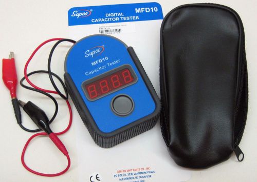 MFD10 Digital Capacitor Tester Meter .01 - 10000 mfd&#039;s SUPCO