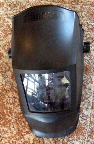Lincoln Electric 4-1/2 x 5-1/4 Welding Helmet with No.10 Lens Excellent