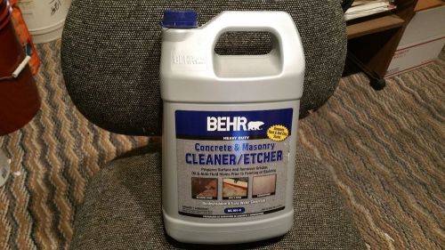 BEHR Concrete and Masonry Cleaner/Etcher Water Cleanup 1 gal. NEW