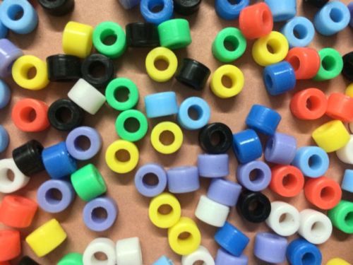 100 Pcs Multi-Color Small Type Dental Silicone Instrument Color Code Rings