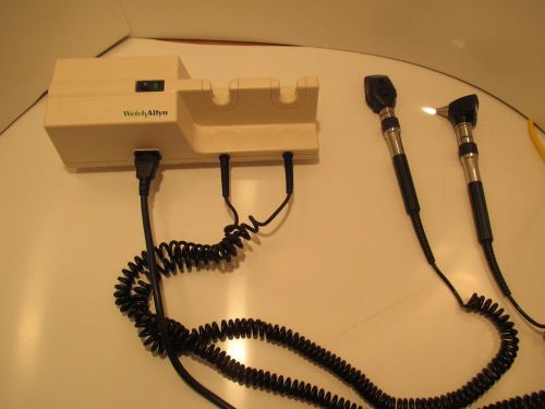 Welch Allyn 767 Series Transformer w/ Otoscope 25020A and Ophthalmascope 11710