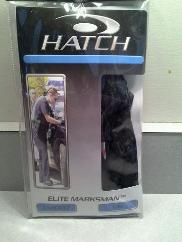Hatch EM007 EM 007 Elite Marksman Shooters Gloves / NEW Large