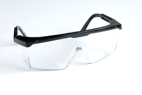 New Safety Eye Protection Clear Lens Goggles Glasses From Lab Dust Paint Lab