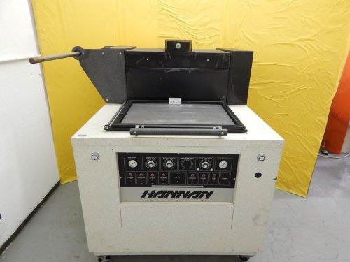 Hannan 420T Fully Automatic Skin Packaging Vacuum Forming Sealer Used Working