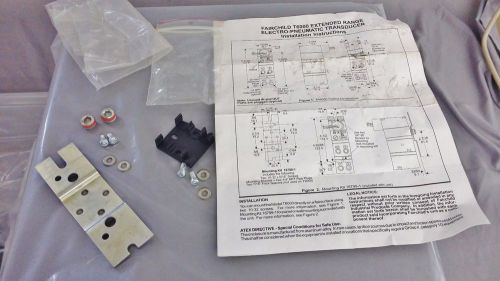 Fairchild pneumatic transducer mounting bracket and holder set with hardware for sale