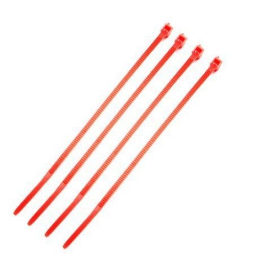 Absolute CT6100R 6-Inch Cable Tie - 100 Pieces (Red)