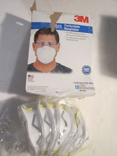 3M 8511 Particulate Respirator 8 left in pack/Great Price!!!