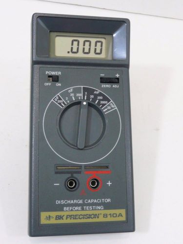 BK Precision 810A Capacitance Meter No Test Leads