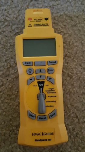 Fieldpiece hg1 hvac guide system analyzer 080464 instruments yellow tools for sale