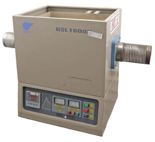 Mti gsl1600x industrial temp control heavy-duty 1600°c vacuum tube furnace parts for sale