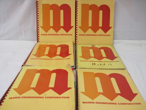 6 Maren Engineering Corp. Operating &amp; Maintenance Manuals/Shredders &amp; Balers..nt