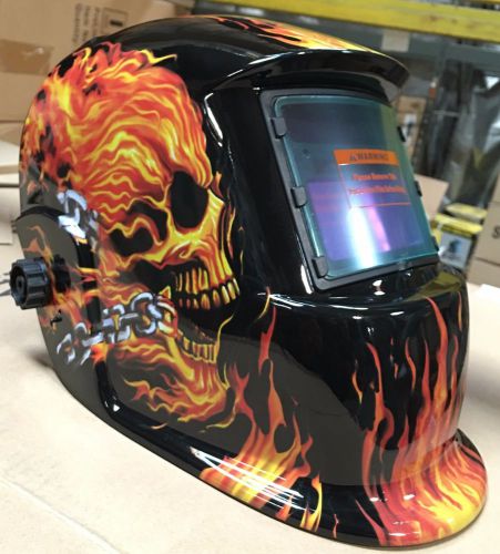 XDH Solar Auto Darkening Welding Helmet Arc Tig Mig Mask Grinding Welder %%$$