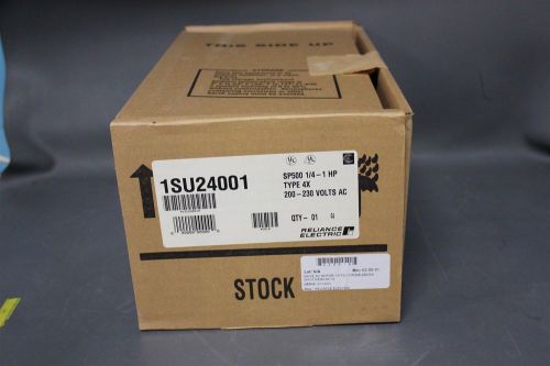 NEW *FACTORY SEALED* RELIANCE ELECTRIC 1/4-1HP AC DRIVE SP500 1SU24001