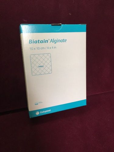 Biatain Alginate Dressing by Coloplast: 4&#034; x 4&#034; - Box of 10