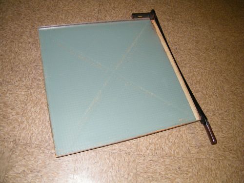 Giant Premier Martin Yale W30 Guillotine 30&#034; Paper Cutter Trimmer Sharp