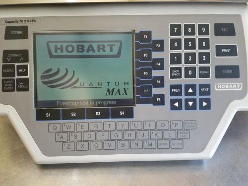 Hobart quantum max commercial scale with printer for sale