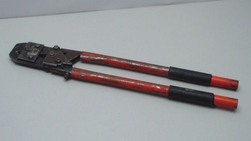 Thomas &amp; betts battery cable lug crimping tool bct840 for sale