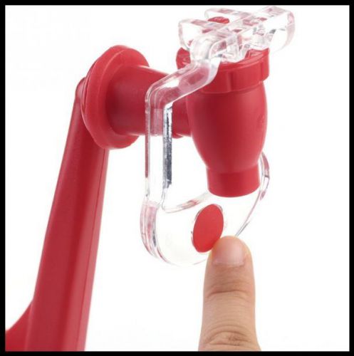 Bar Faucet Tap For Cola Soda Beer Drinking Drink Red Handle New Alcohol