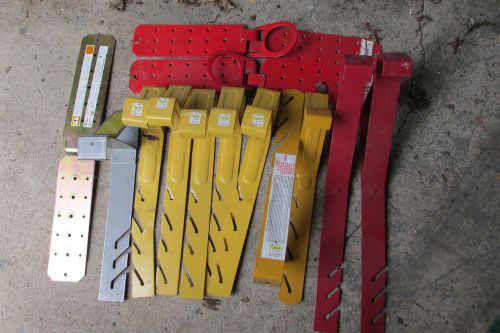 Roofing Toeboard brackets and roof anchors